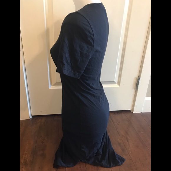 Wilfred Free Black T Shirt Dress - Picture 3 of 8